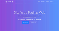 Desktop Screenshot of paginasweb3d.com